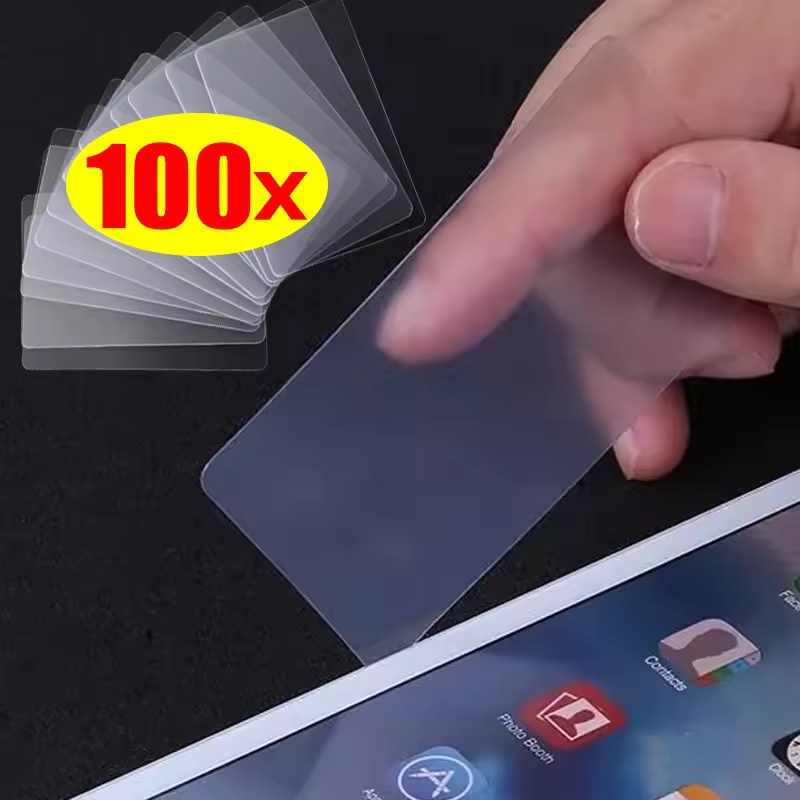 Electronics Repair Business - ชุดเครื่องมือแงะหน้าจอโทรศัพท์ 1-100 ชิ้น แบบใสและแบบด้าน สำหรับเปิดหน้าจอ LCD