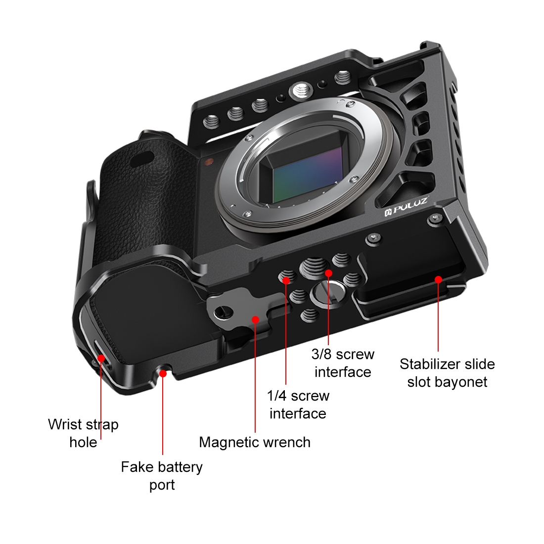โครงยึดกล้องโลหะ PULUZ สำหรับก - Sony Camera A6400 บทวิจารณ์และราคา