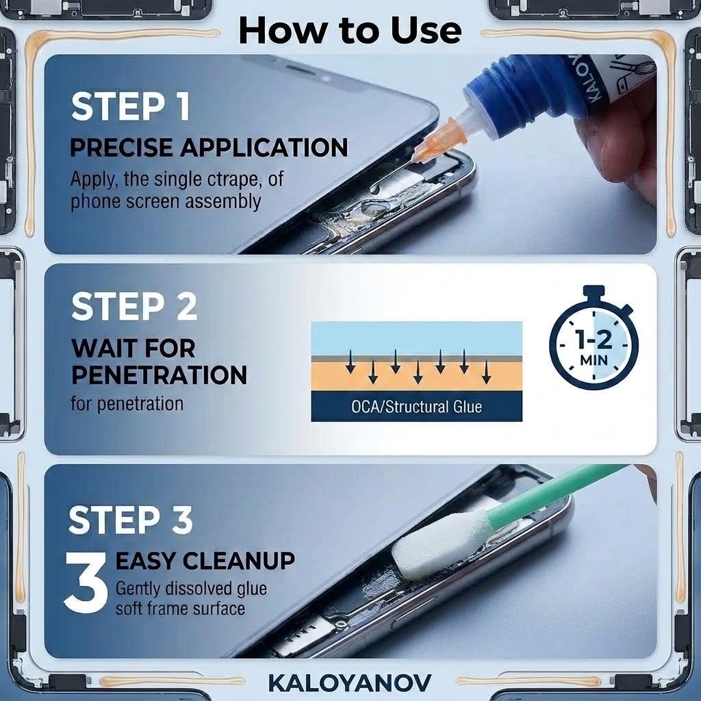 ชุดเครื่องมือซ่อมมือถือ: น้ำยา - Electronics Repair Business บทวิจารณ์และราคา