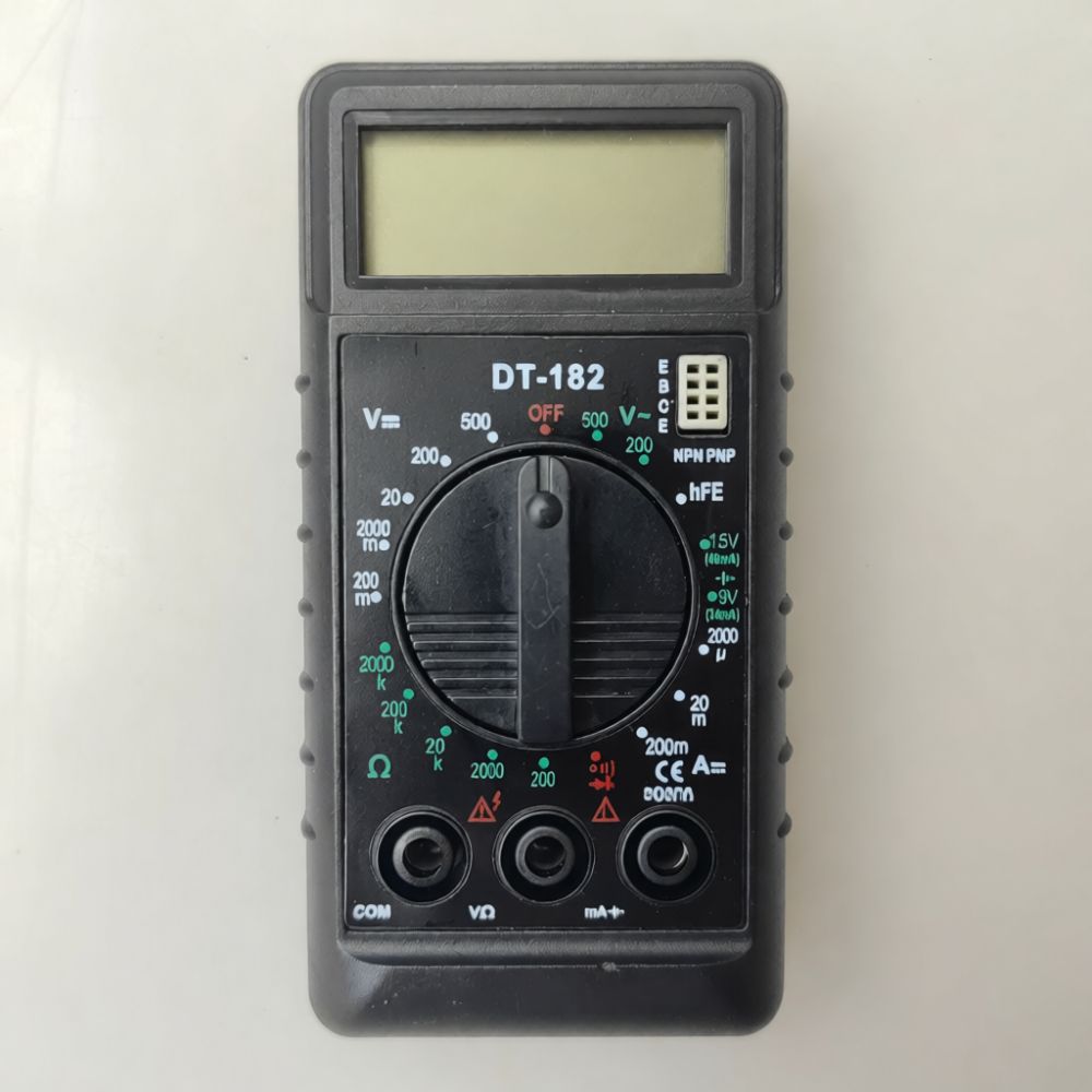 DT182 มัลติมิเตอร์ดิจิทัลขนาดพ - Electronics Repair Basics บทวิจารณ์และราคา
