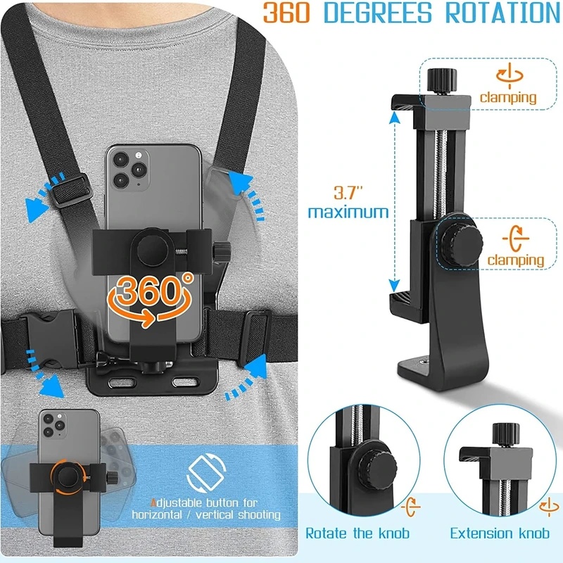 สายคาดหน้าอกสำหรับติดตั้งโทรศั - Gopro Action Camera Hero 12 Black บทวิจารณ์และราคา