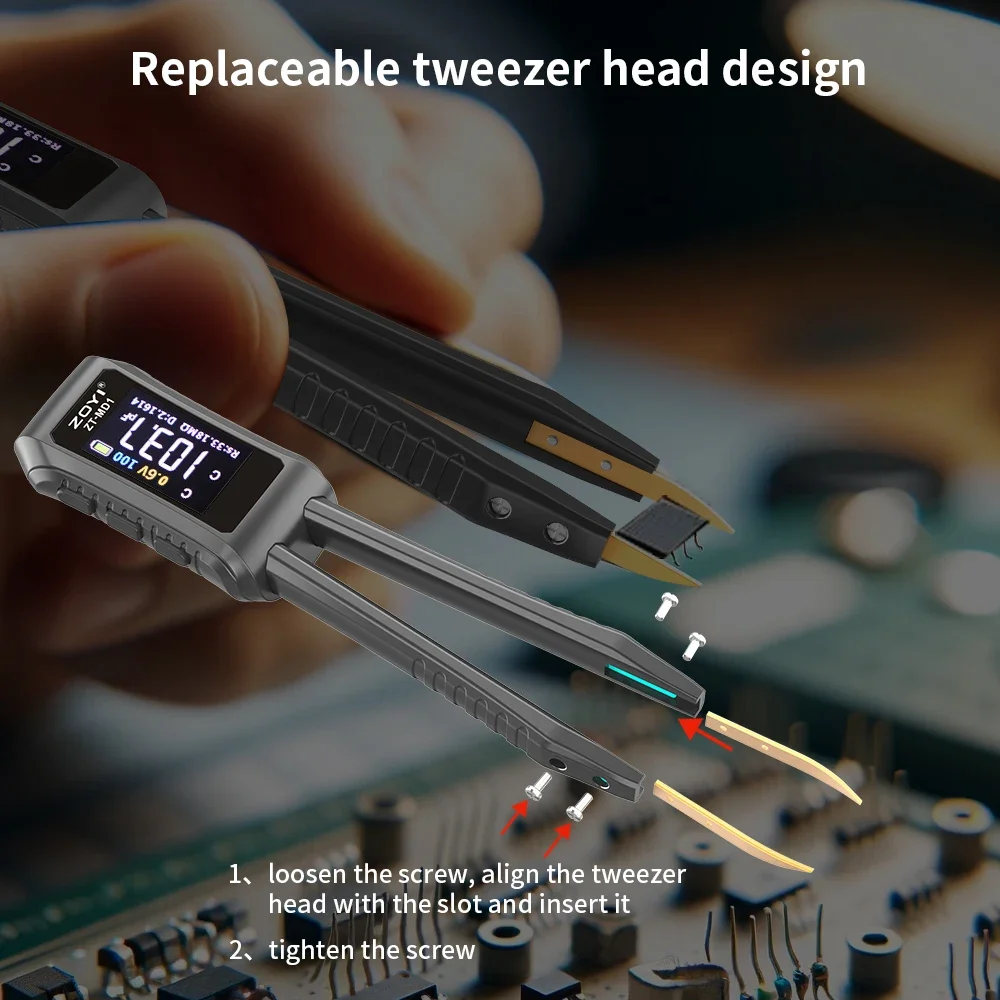 ZOYI ZT-MD1 มัลติมิเตอร์แบบดิจ - Smd Tweezer Set บทวิจารณ์และราคา