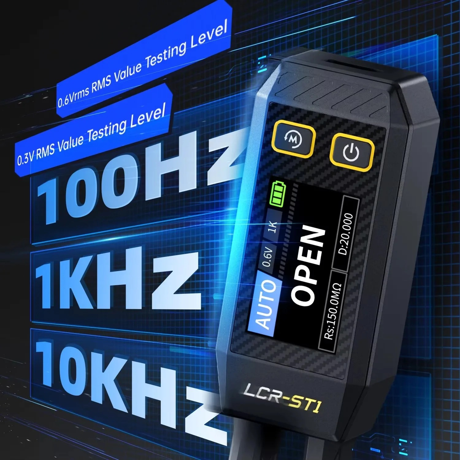 FNIRSI LCR-ST1 แหนบวัด LCR อัจ - Smd Tweezer Set บทวิจารณ์และราคา